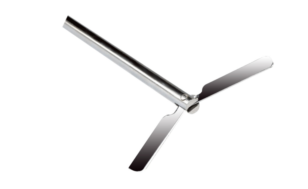 Stainless Steel Propeller Paddle With Centrifugal Impeller For 20L and 40L Overhead Stirrers, 1/EA